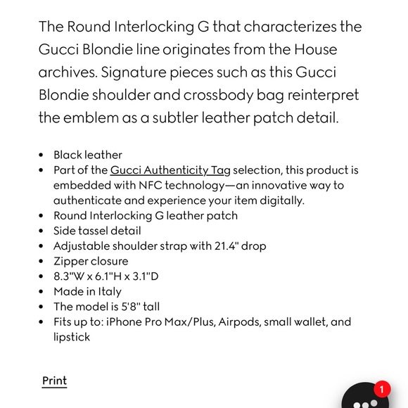 Gucci camera bag. - Picture 11 of 13